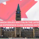 Canada issued 500 ITAs in Recent Canadian Experience Class Express Entry Draw