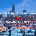 The 1st Express Entry draw of November issued 733 ITAs for Canada PR